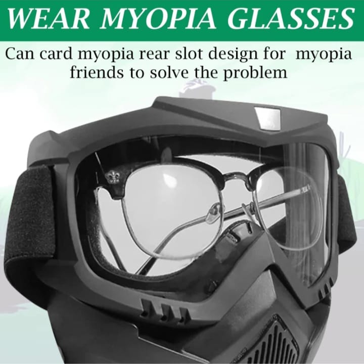 Full Coverage Face Shield – Clear, Anti-Fog & Comfortable @ ₹599