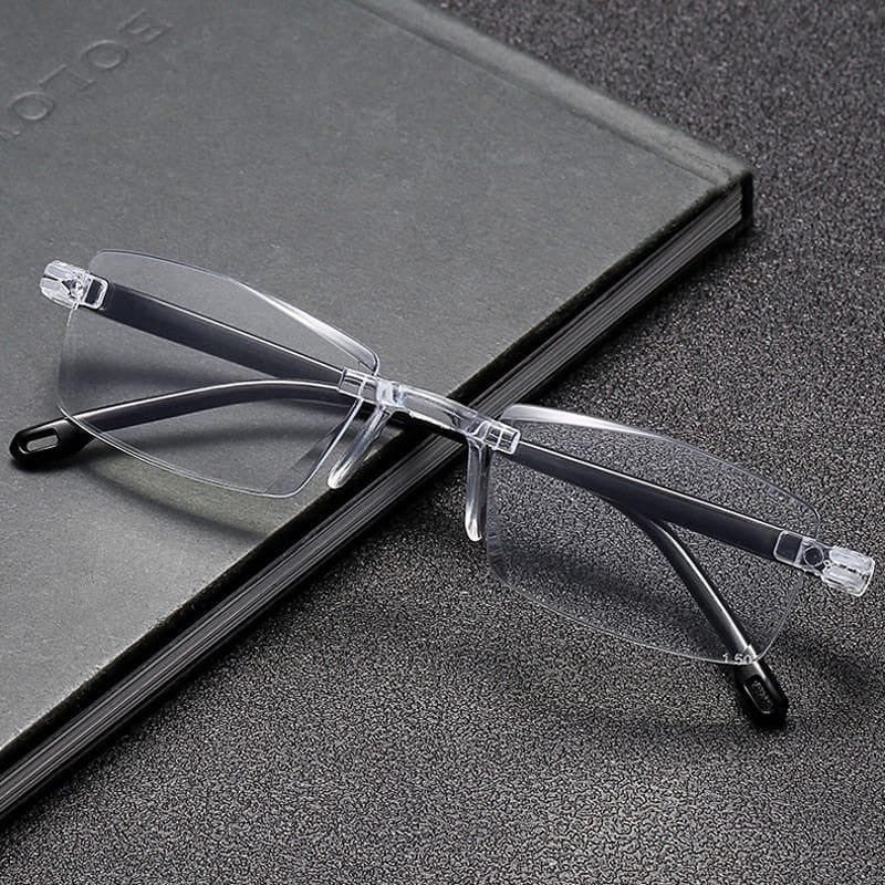 Rimless One Power Auto Focus Reading Glasses - Buy One Get One Free @ Just Rs.499/-