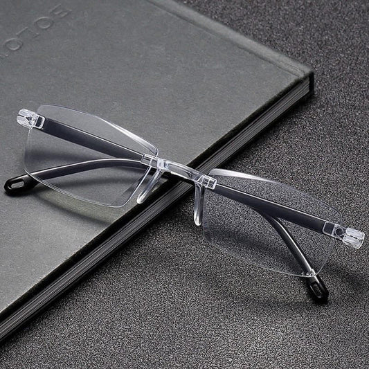 Rimless One Power Auto Focus Reading Glasses - Buy One Get One Free @ Just Rs.499/-